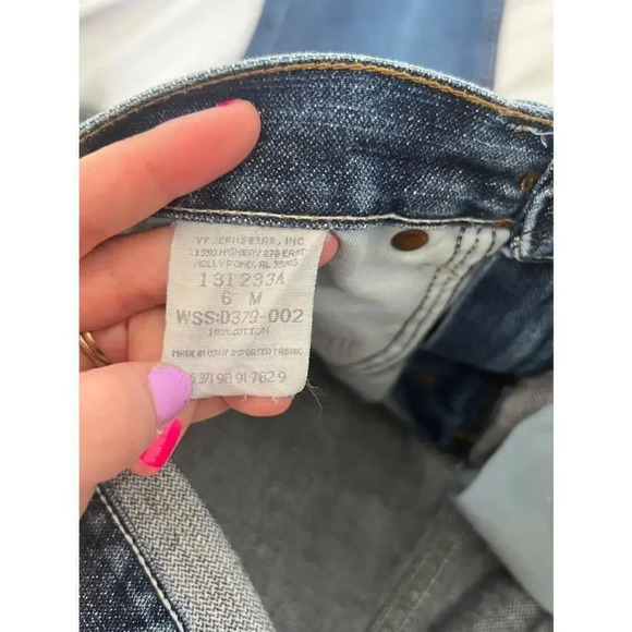 Vintage denim Riders Blue‎ cropped Jeans Size 6 - Picture 5 of 6